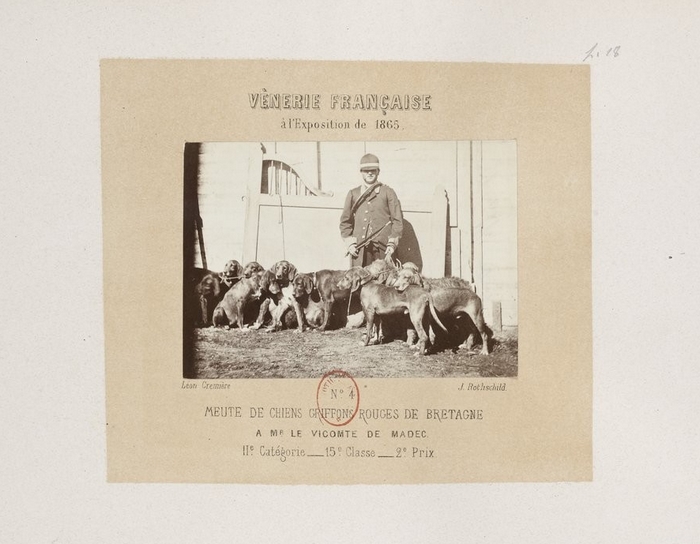 Photo illustrant l'ouvrage La Vénerie française à l'Exposition de 1865 par Le Couteulx de Canteleu © Gallica (19)
